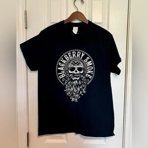 Black &‎ White Blackberry Smoke Band tee